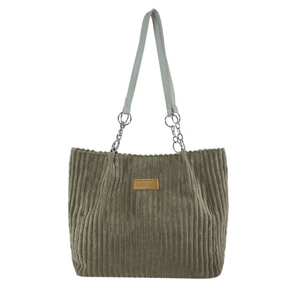 Alyne Urban Simplicity Corduroy Shoulder Bag