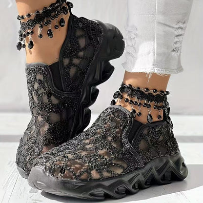 Elena Mesh Casual Sneaker