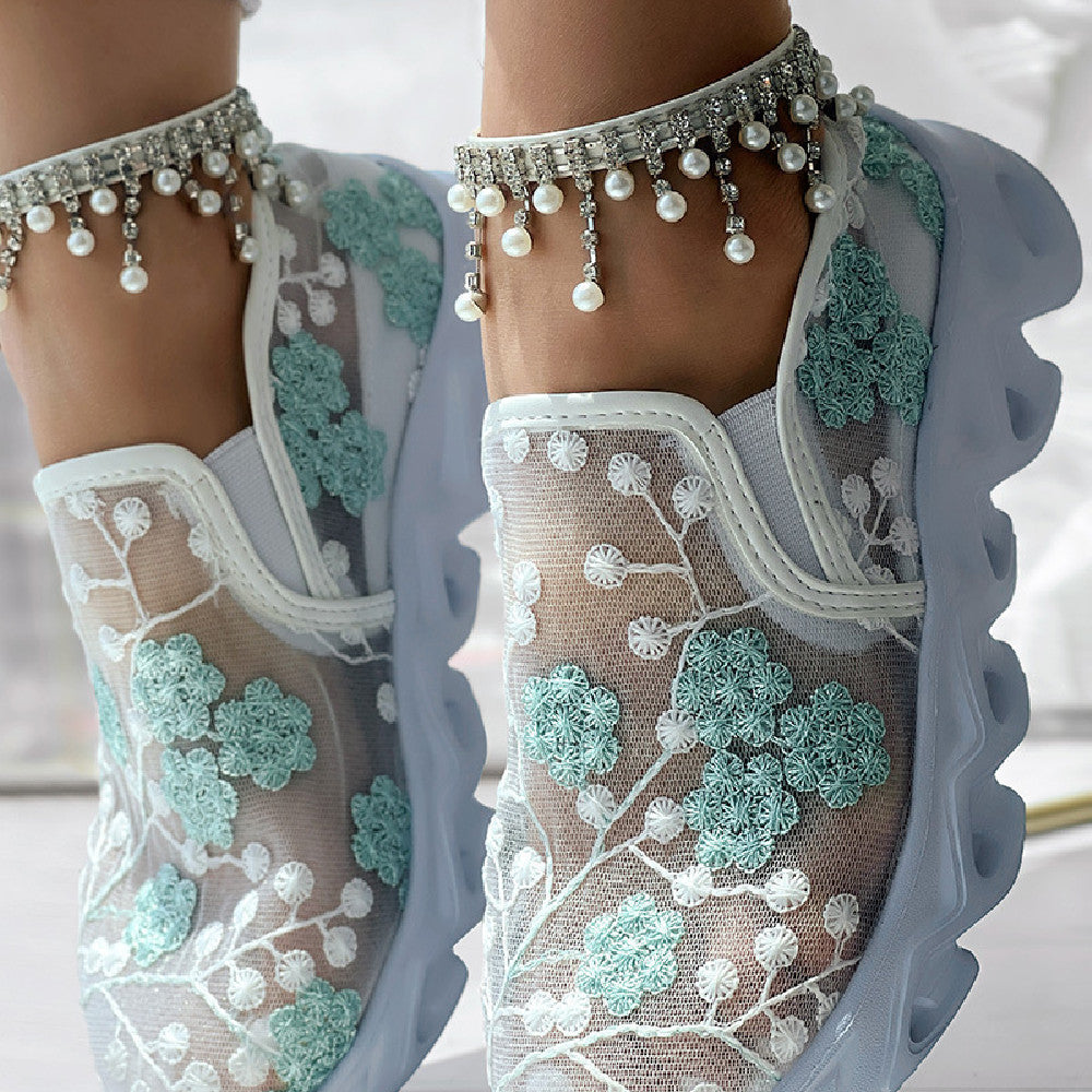 Elena Mesh Casual Sneaker