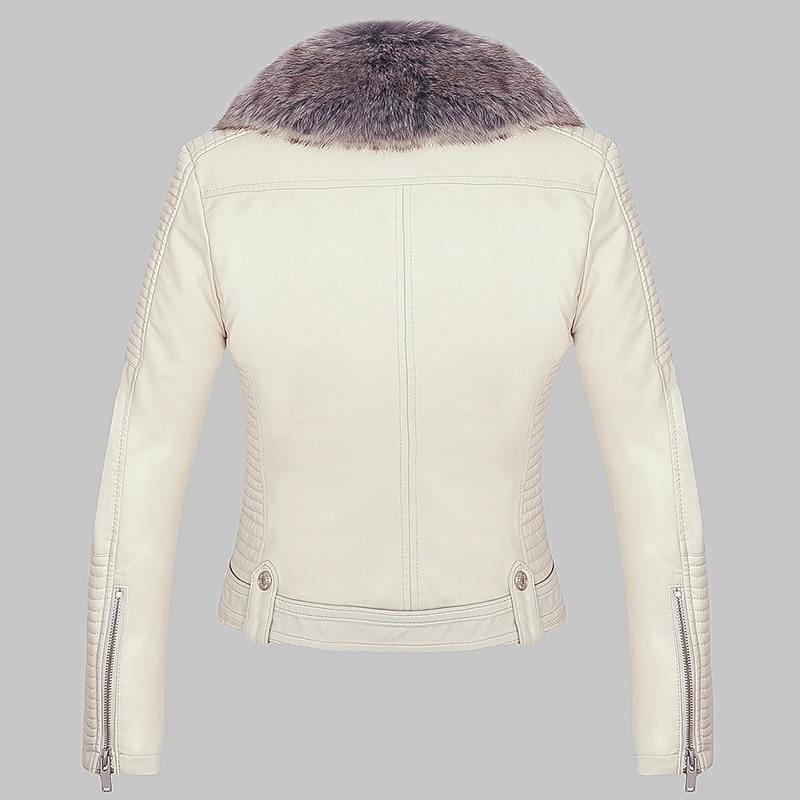 Clara Warm Faux Leather Jacket
