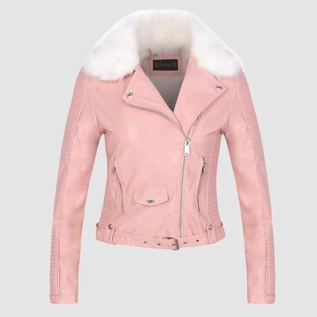 Clara Warm Faux Leather Jacket