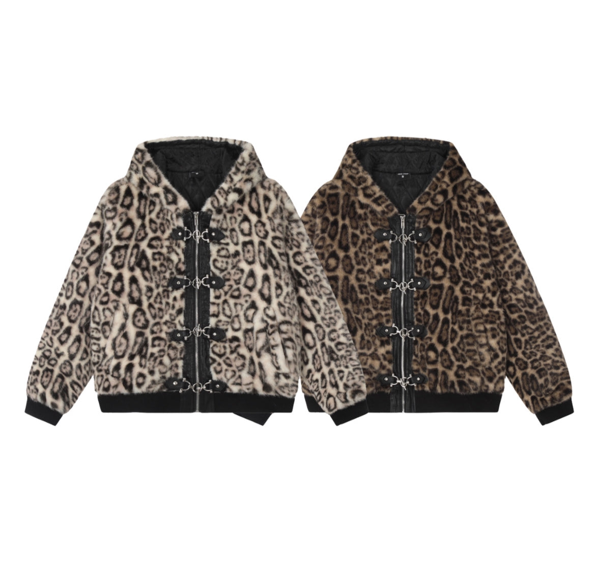 Arlena Thick Leopard Coat