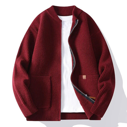 HENLEY MERINO FLEECE JACKET