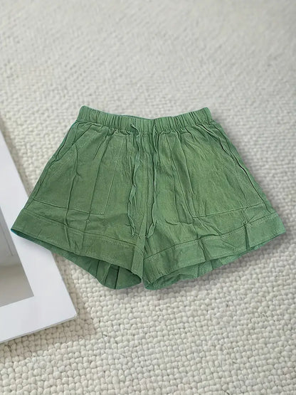 Maya Relaxed Drawstring Shorts