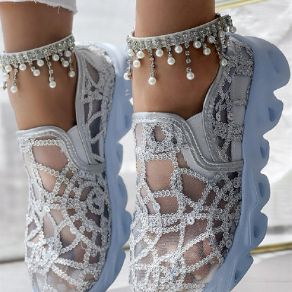 Elena Mesh Casual Sneaker