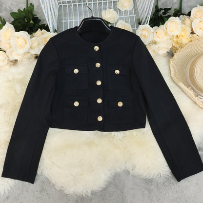 Woolen Short Jacket