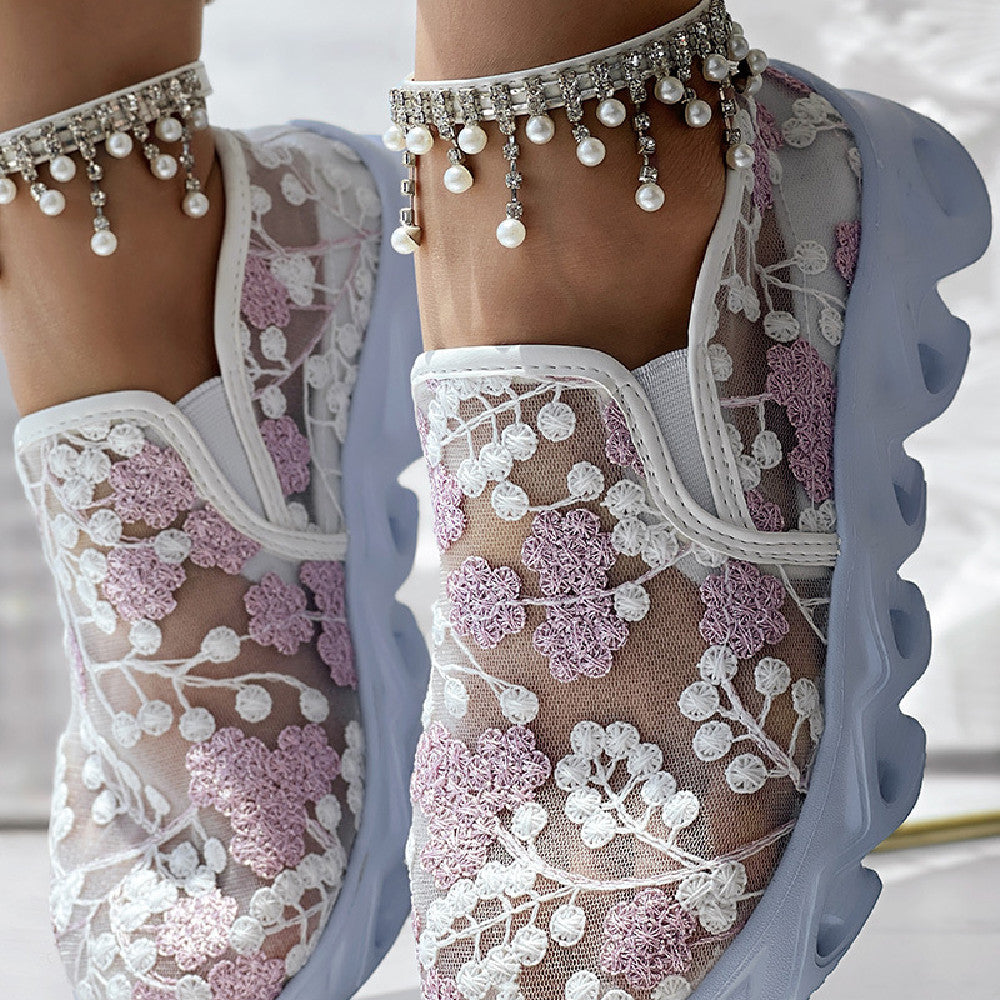 Elena Mesh Casual Sneaker