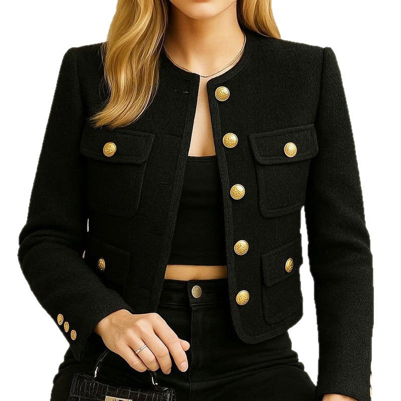 Woolen Short Jacket